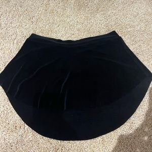 Size small black bullet pointe skirt